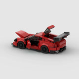 374PCS Red Sports Car  Building Blocks,Speed Champions Cars Toy Building Sets,City Racing Cars DIY Building Bricks For Kids And Adults